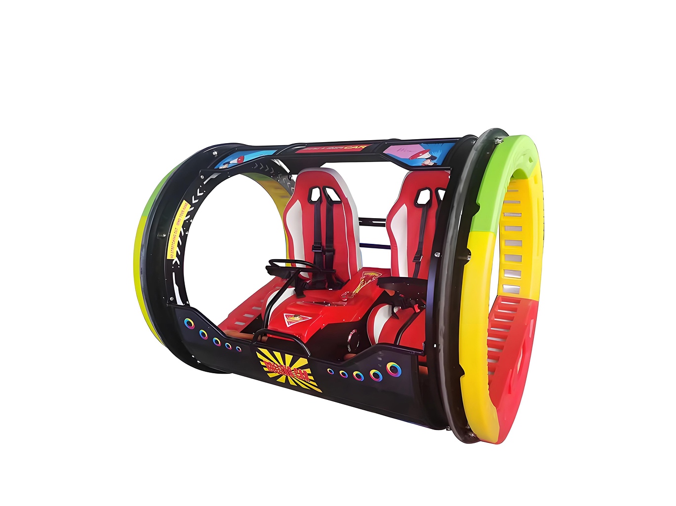 2-Seat Electric Rolling Car｜Outdoor Amusement Ride