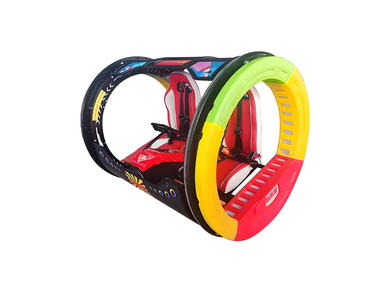 2-Seat Electric Rolling Car｜Outdoor Amusement Ride factory product view 2