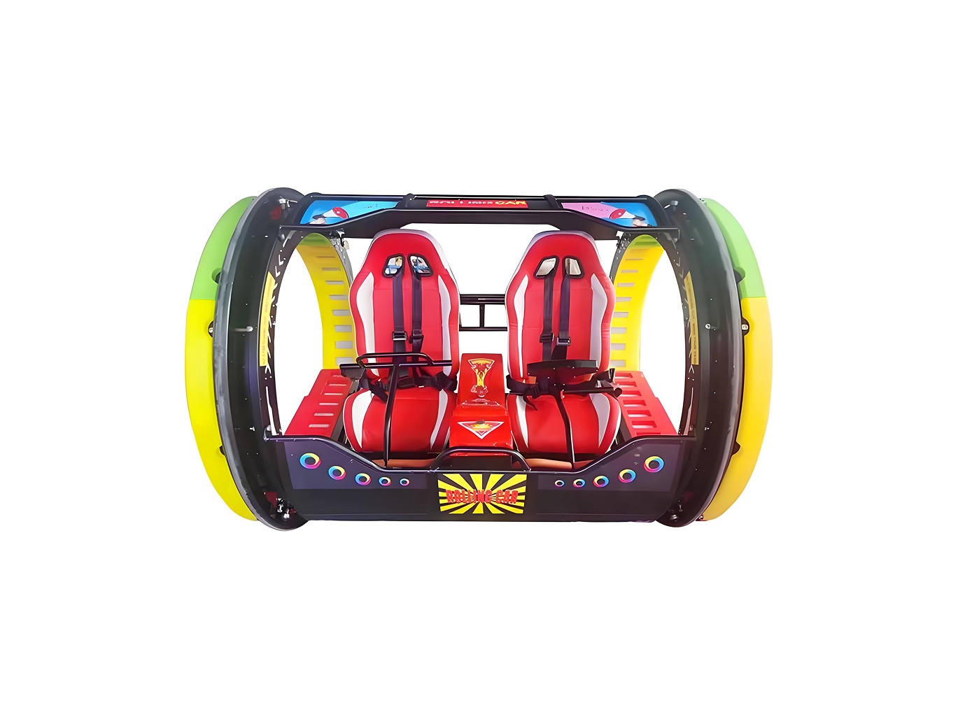 2-Seat Electric Rolling Car｜Outdoor Amusement Ride factory product view 3