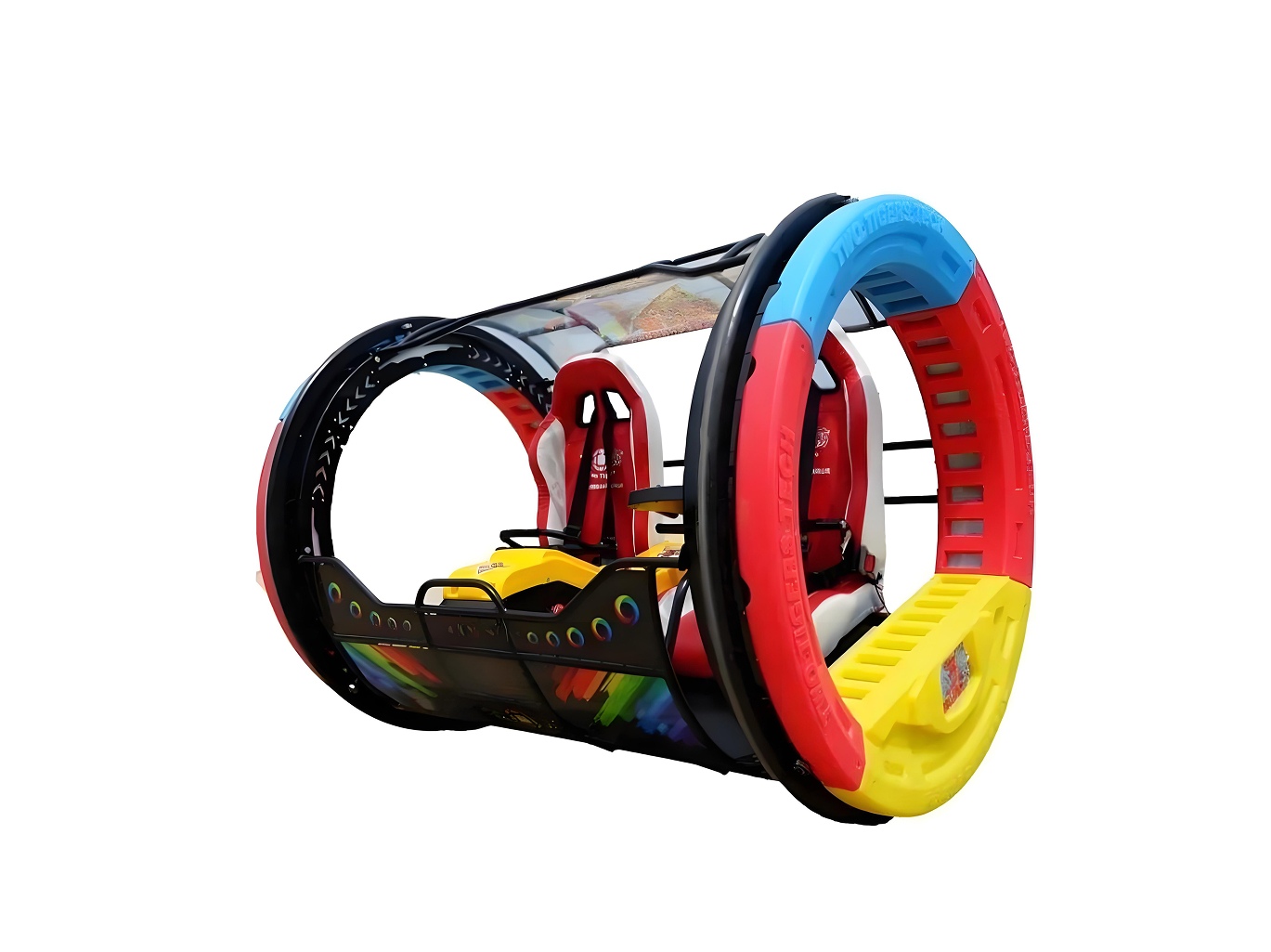 360° Rolling Amusement Car (Dual-Seat)