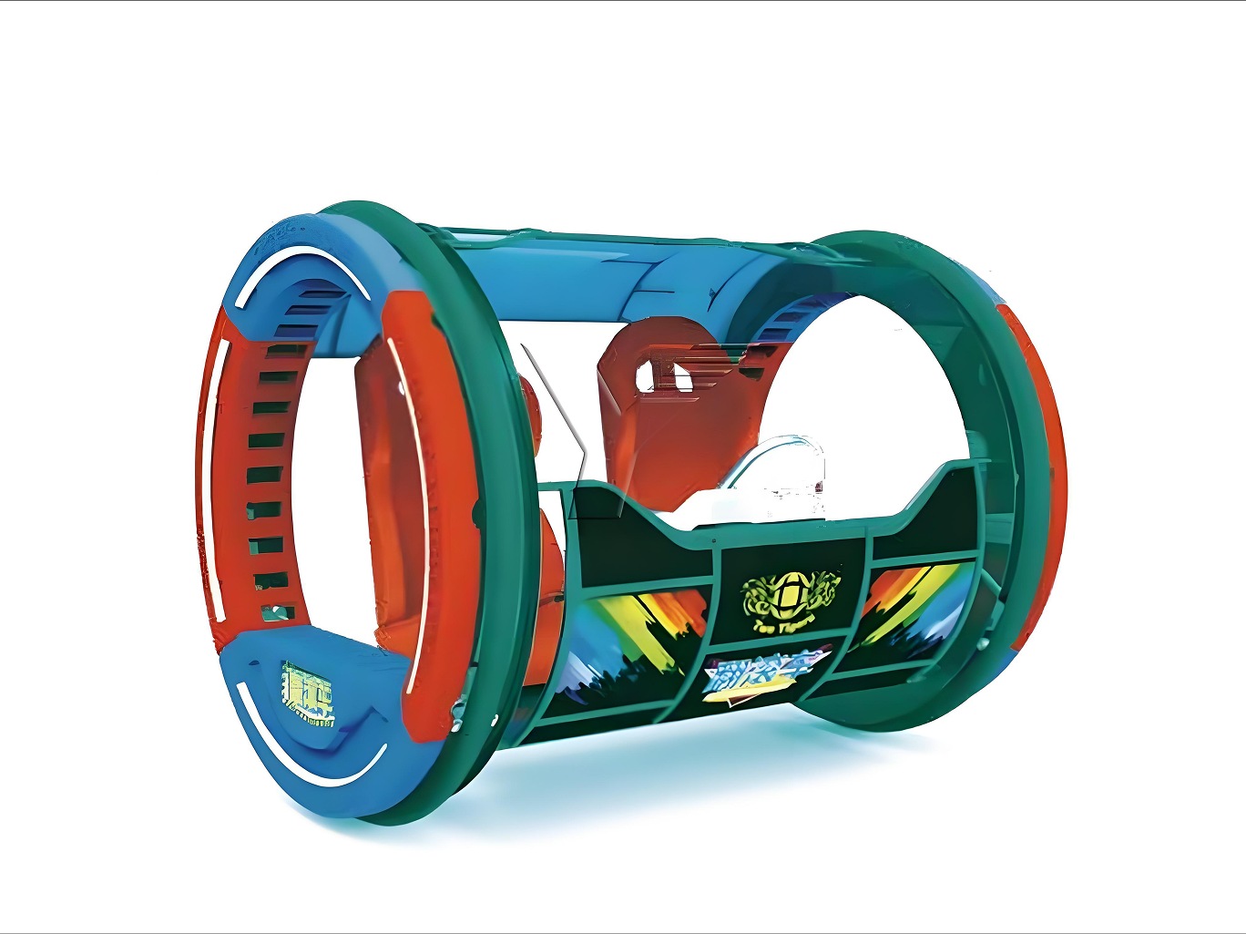 Crazy Car 360° Dual-Ring Gyro Ride