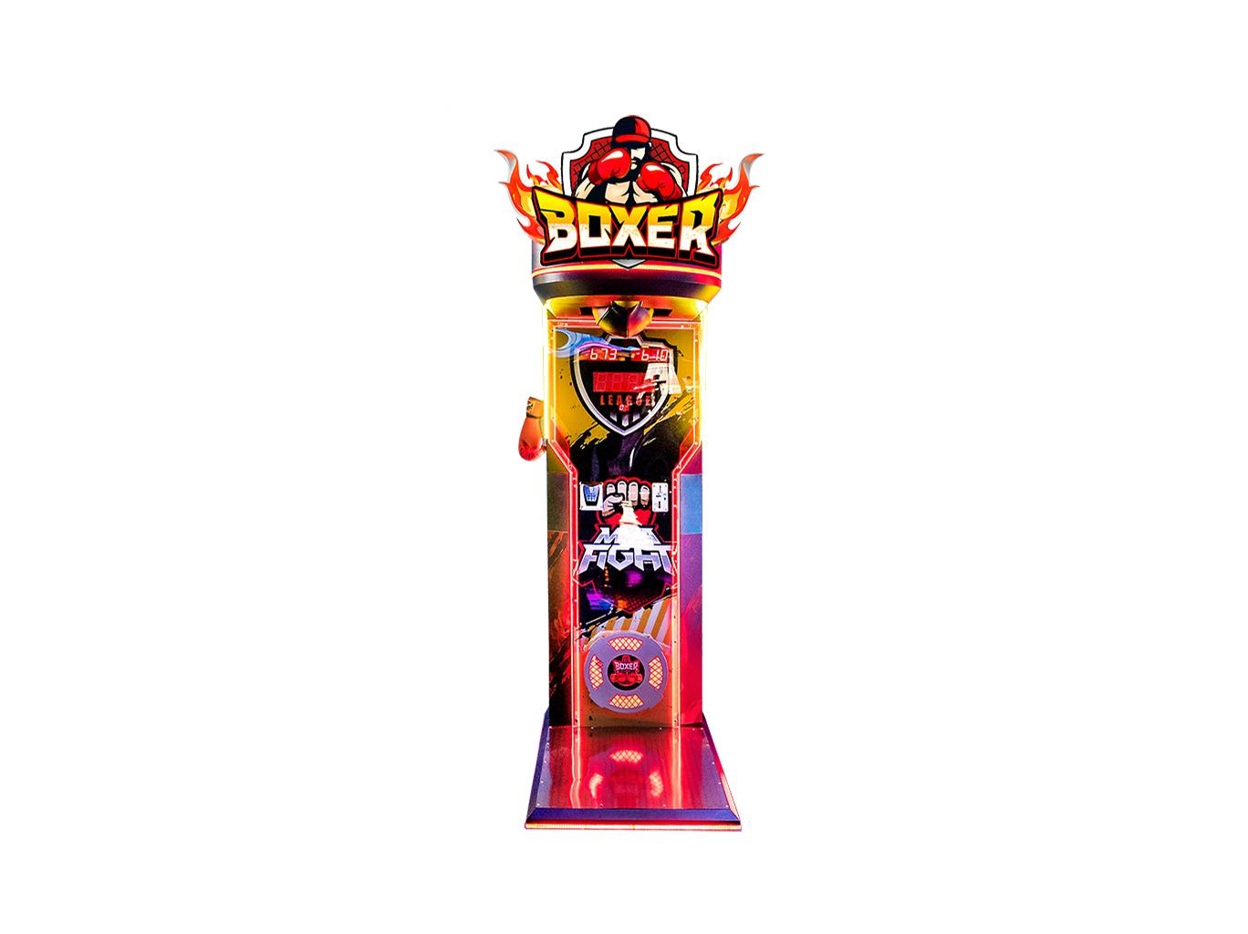 Boxer Coin-Operated Punching Arcade Machine