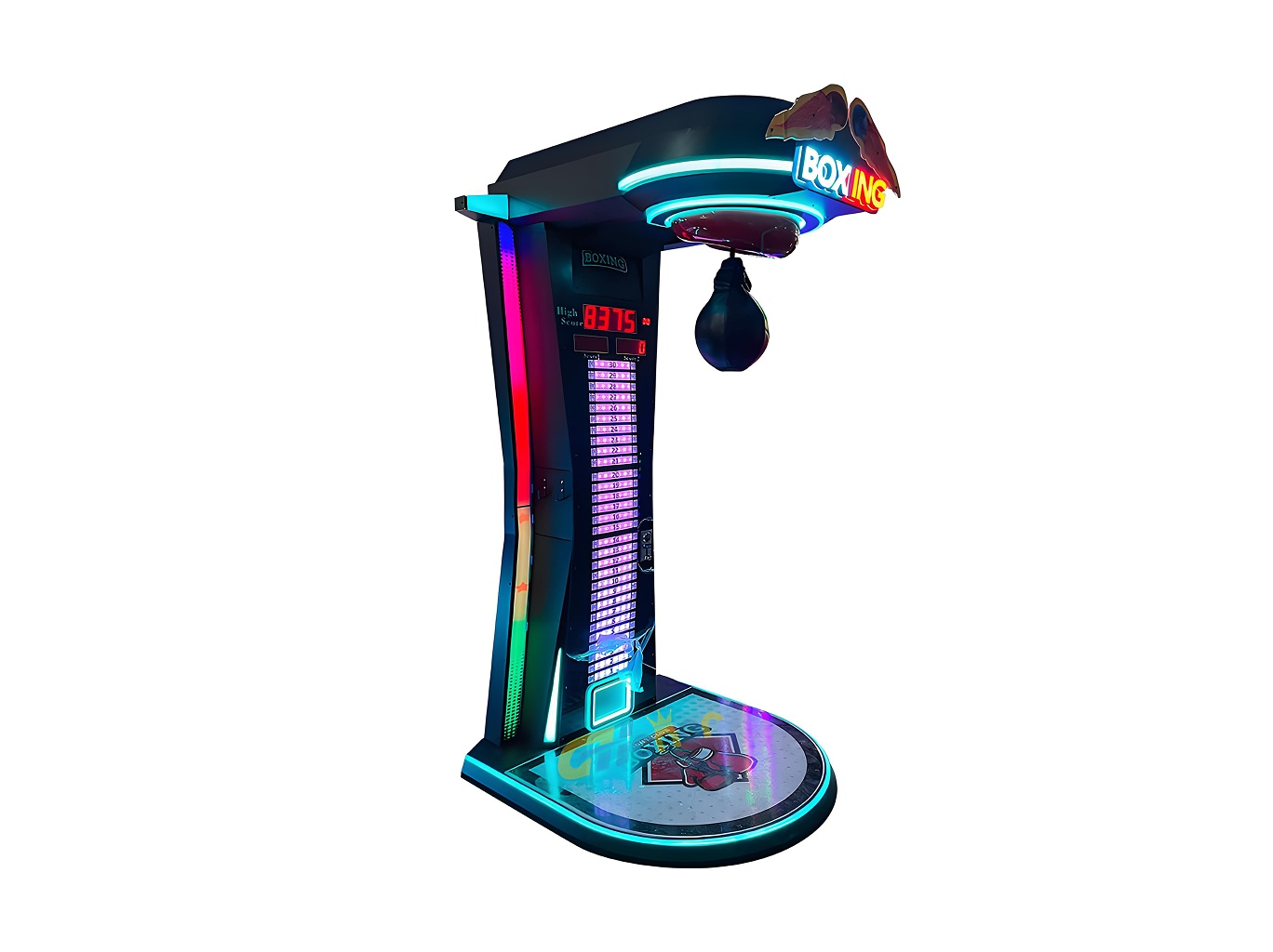 Coin-Operated Boxing Punch Machine factory product view 2