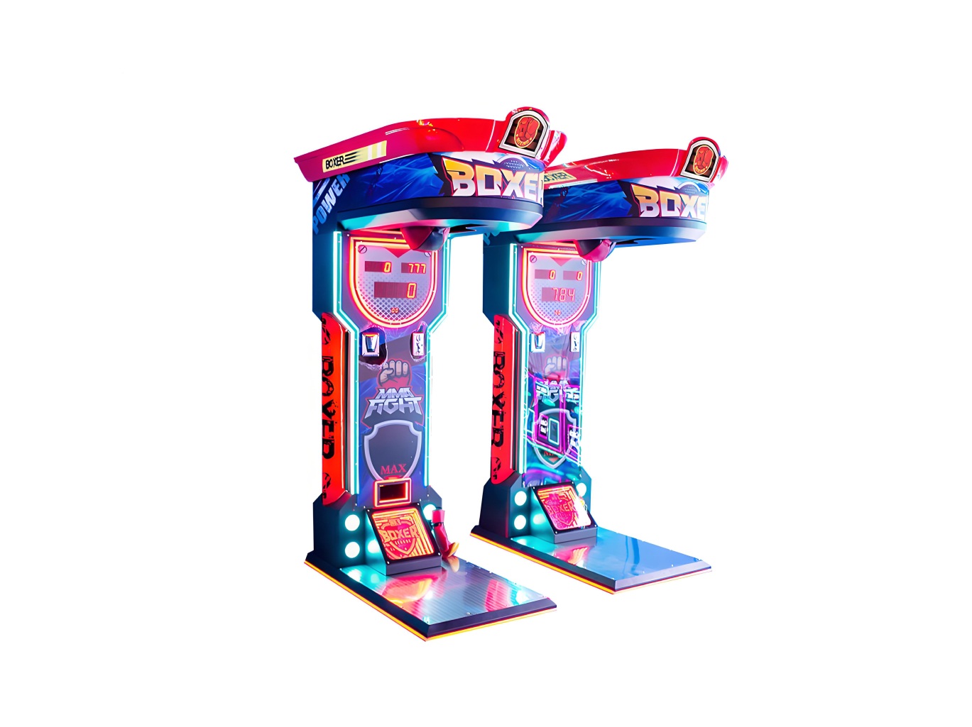 Kickboxer Coin-Operated Boxing Machine