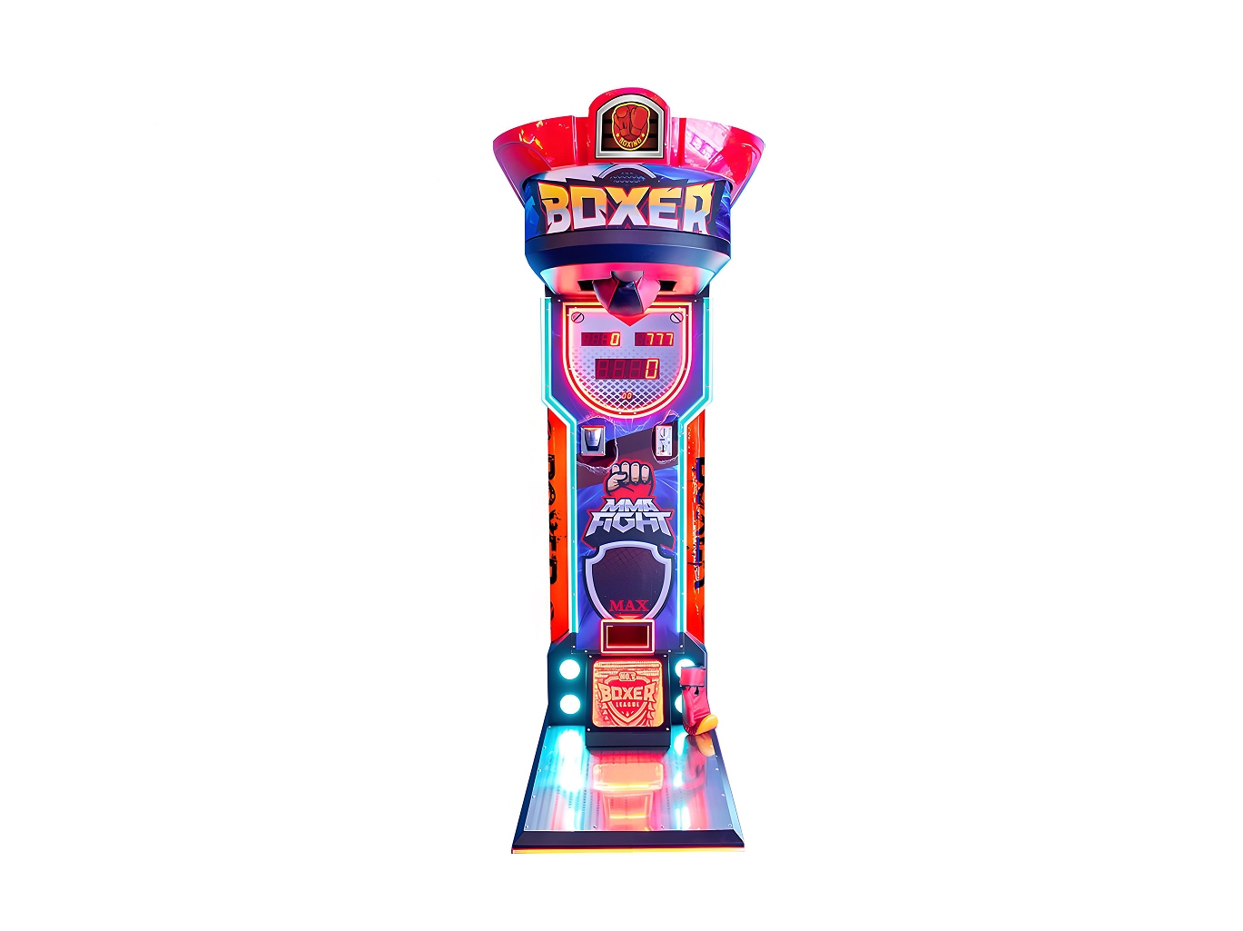 Kickboxer Coin-Operated Boxing Machine factory product view 5