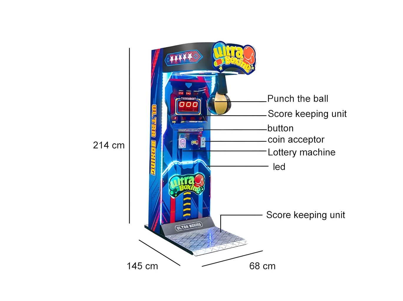 Ultra Boxing Punching Machine factory product view 5