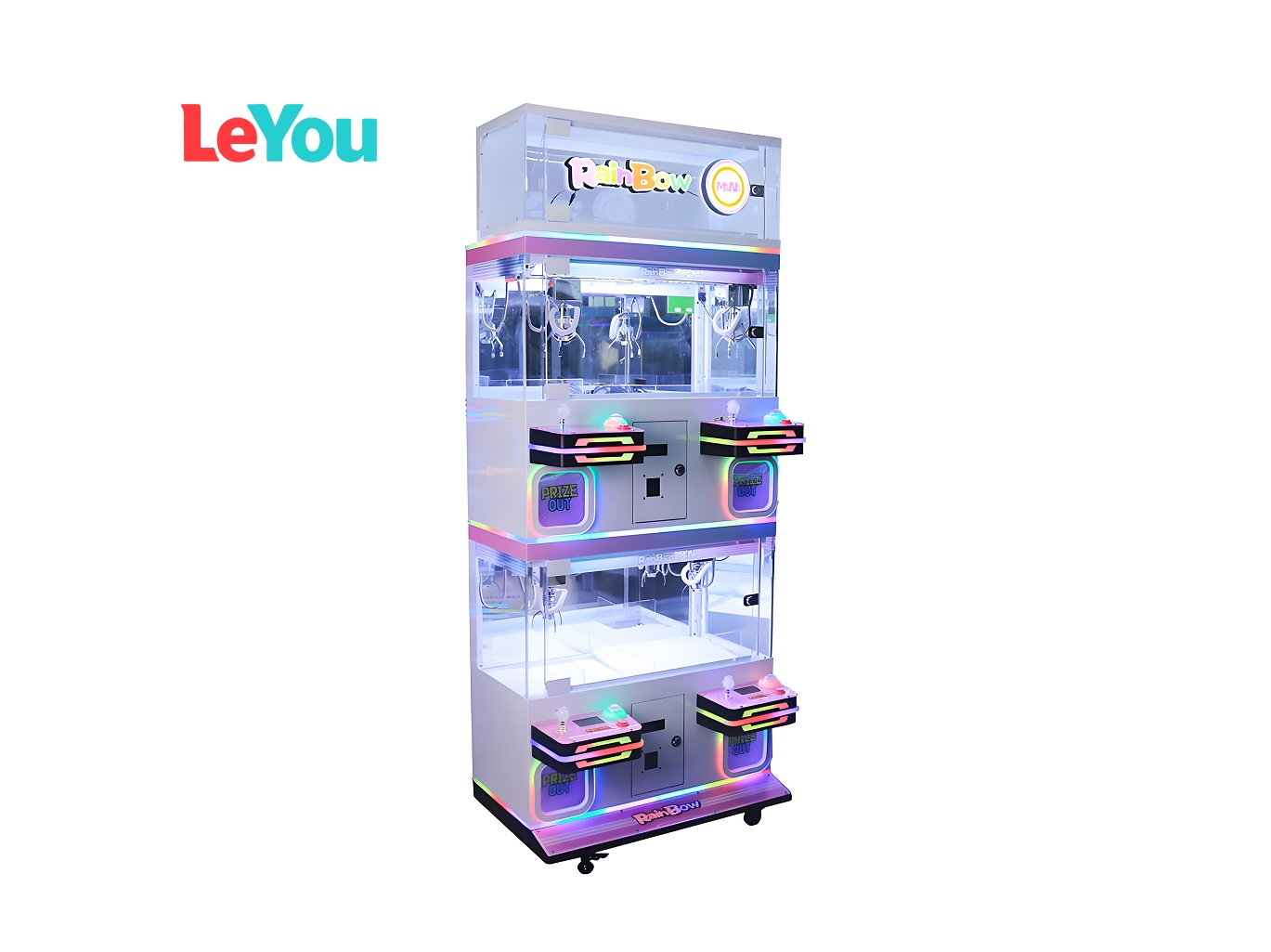 Custom 4-Player Claw Machine for Sale | CE Certified Arcade Claw Crane Game factory product view 2