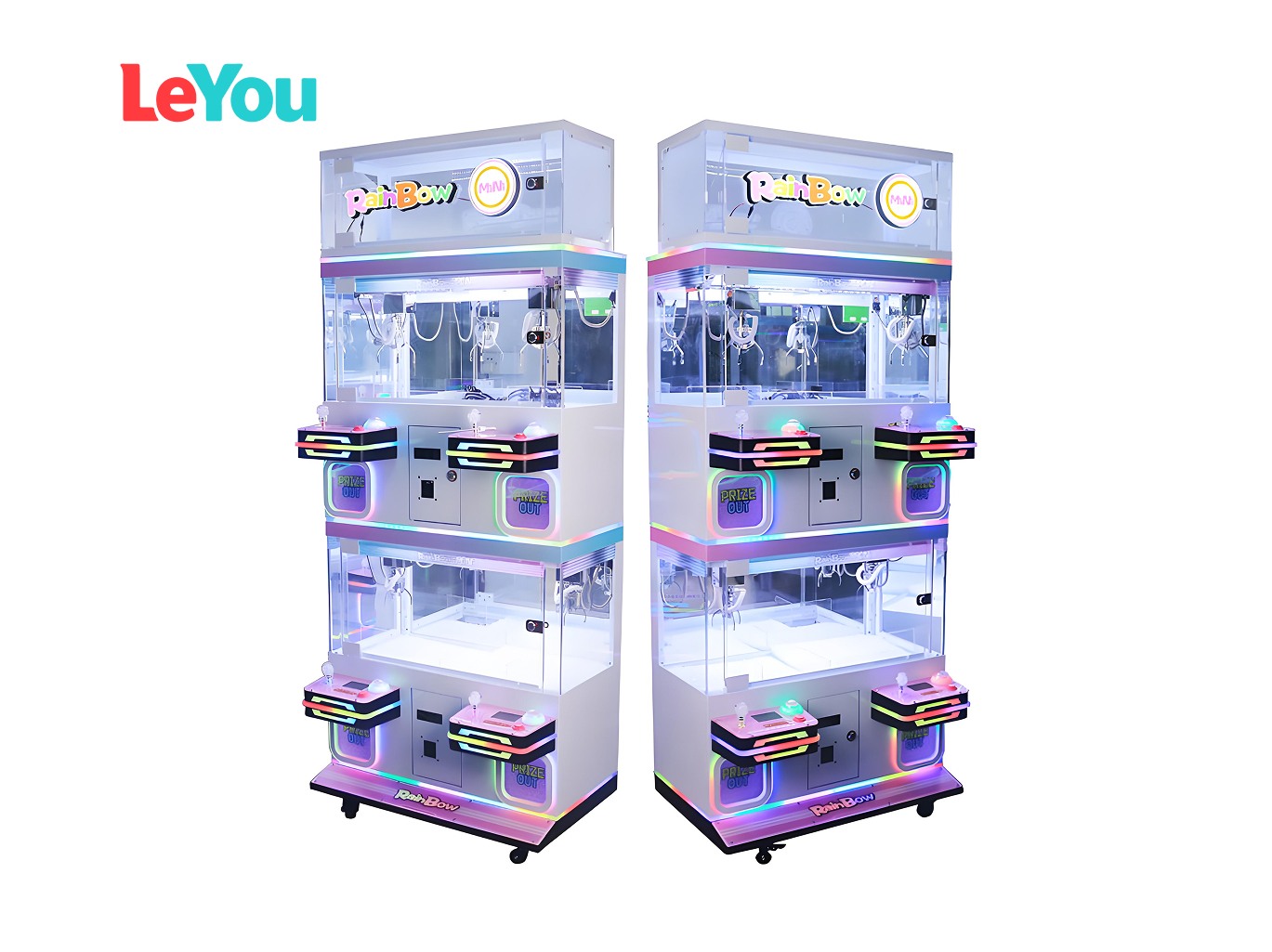 Custom 4-Player Claw Machine for Sale | CE Certified Arcade Claw Crane Game factory product view 3