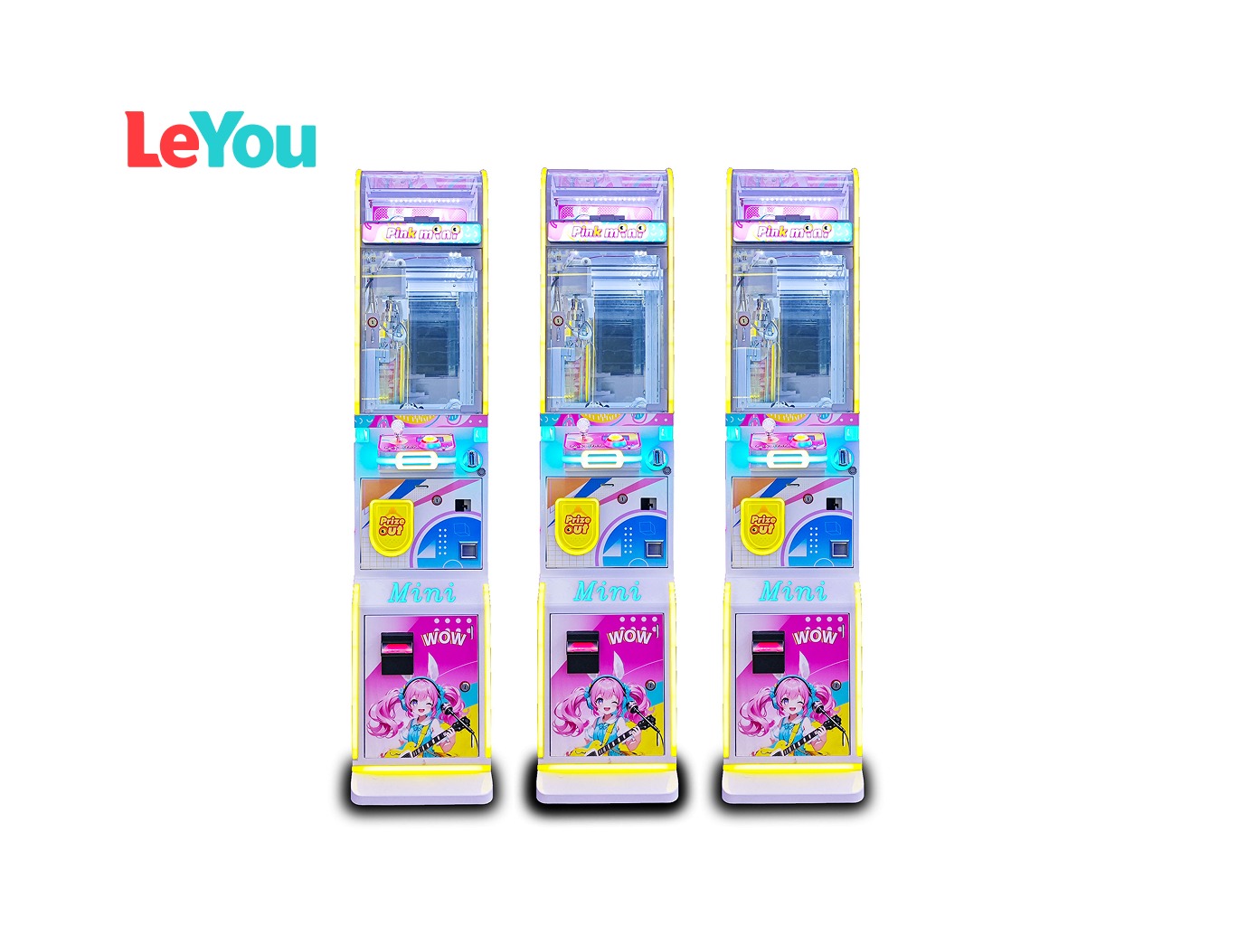 Mini Claw Crane Machine for Sale | Coin Operated Small Toy Vending Machine Supplier factory product view 3