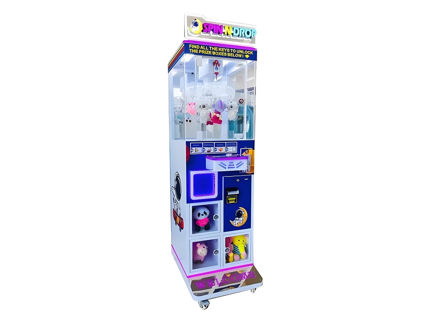 Clip Machines Prize Redemption Machine factory product view 2