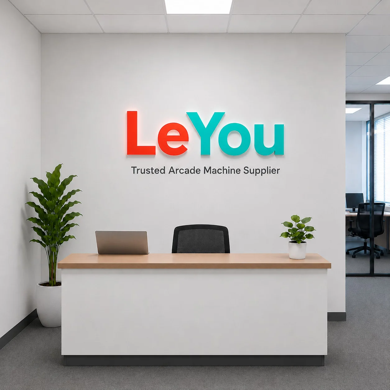 Leyou Arcade office reception