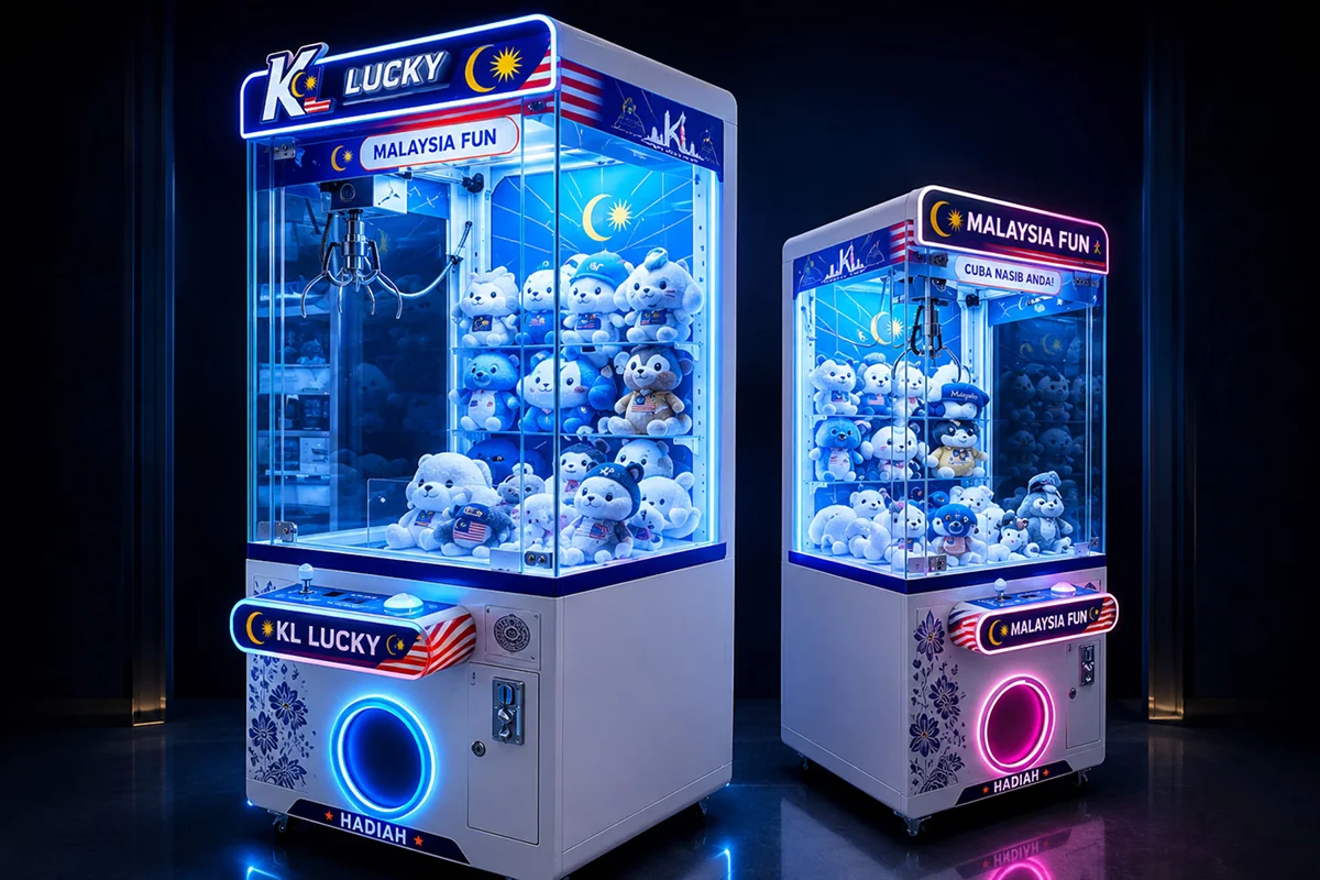 Malaysia branded claw machines